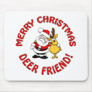 Recherche de rene tapis souris Père noël