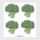 Recherche de brocoli autocollants Végétarien