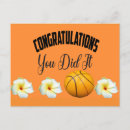 Search for basketball graduation cards Congratulations
