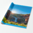 Search for waterfall wrapping paper Landscape