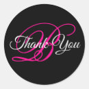 Search for fancy thank you stickers Calligraphy