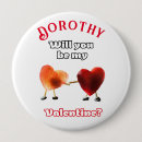 Search for valentines buttons Girlfriend