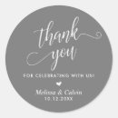 Recherche de gris mariage autocollants Romantique