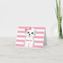 Search for girls birthday party note cards Pink