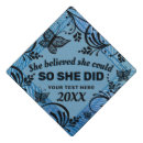 Search for butterfly graduation cap toppers Black