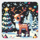 Search for christmas reindeer stickers Snow