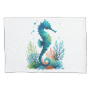 Search for sea animals pillowcases Seahorse