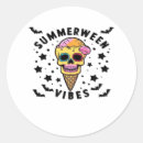 Recherche de icecream autocollants Halloween en été