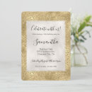 Search for glitzy invitations Gold