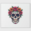 Search for dia de los muertos wrapping paper Pumpkin