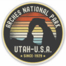 Search for arches national park stickers Outdoors
