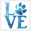 Search for blue dog paw stickers Cat