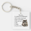 Search for cute raccoon keychains Raccoons