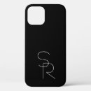 Search for logo template iphone cases Black and white