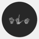Search for asl stickers Skeleton