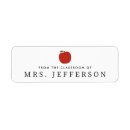 Search for classroom return address labels Apple