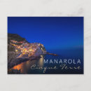 Recherche de terre de manarola cinque cartes postales Village