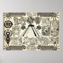 Recherche de symbole mexicain posters Illustration