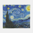 Search for vincent van gogh blankets Starry night