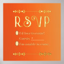 Search for mini rsvp cards Gold