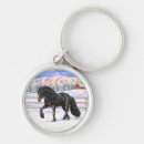 Search for friesian horse keychains Animals