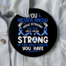 Search for colon cancer awareness buttons Support
