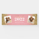 Search for pink graduation banners Glitter