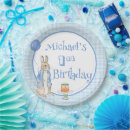 Search for blue and white rabbit plates Cute