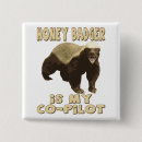 Search for honey badger buttons Joke