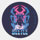 Recherche de jaime autocollants Superhéros du coléoptère bleu