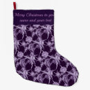 Search for lilac christmas stockings Flowers
