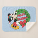 Search for mickey mouse christmas blankets Cute