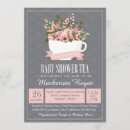 Search for baby sprinkle tea party invitations Floral