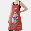 Search for artist paints aprons Red