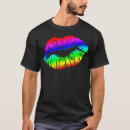 Search for rainbow lips tshirts Gay