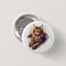Search for coon buttons Maine coon cat