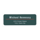 Search for mens return address labels Masculine