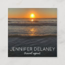 Recherche de sunset business cards Moderne