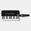 Search for piano luggage tags Singer