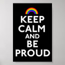 Search for keep calm sign posters Pride