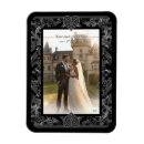 Recherche de noir et blanc mariage magnets Coeur