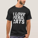 Recherche de feral tshirts Chats sauvages