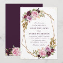 Search for purple watercolor wedding invitations Lavender