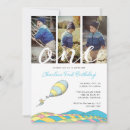 Search for dr seuss 1st birthday invitations Hot air balloon