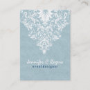Recherche de dentelle turquoise cartes visite Dentelles