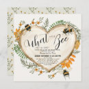 Search for what will it bee invitations Floral