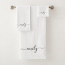 Search for black and white modern bath towels Professional