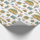 Recherche de feu de camp papier cadeau Extérieur