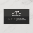 Recherche de directrice cartes visite Construction