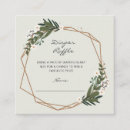 Search for boy square invitations Botanical